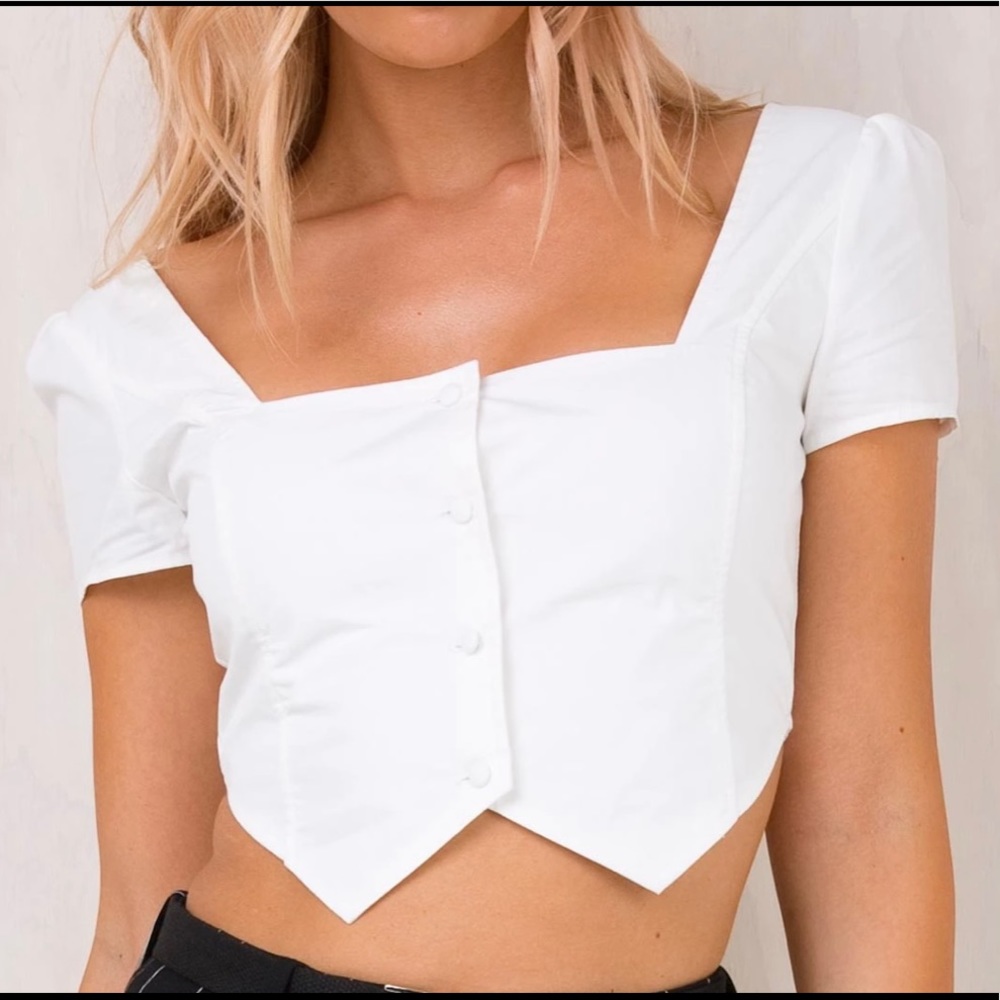 I AM GIA crop top